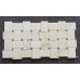 BIANCO CALACATTA MATOWA LONG BASKET WEAVE  31,5 X 31,5 CM DOSTĘPNA NA ZAMÓWIENIE